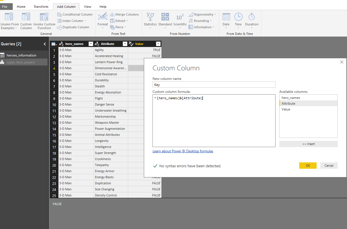 Power BI Online -get data